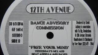 Dance Advisory Commission - Free Your Mind (Beat Appella)