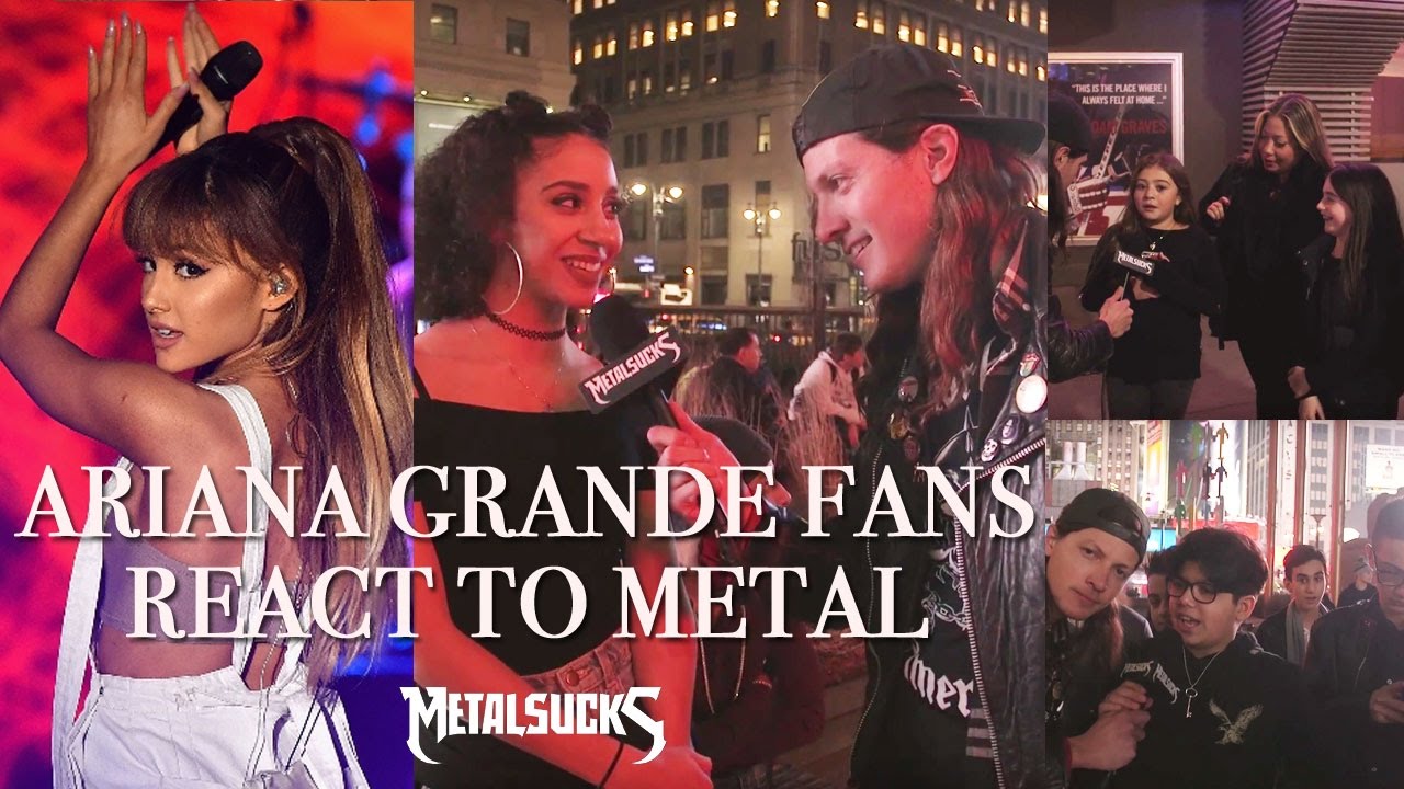 Ariana Grande Fans React to Metal | MetalSucks - YouTube