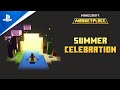 Minecraft - Summer Celebration 2023 Launch Trailer | PS4 & PSVR Games