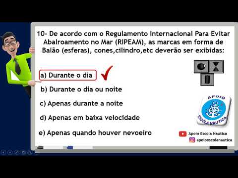 SIMULADO A ......................... CURSO DE ARRAIS AMADOR E DE MOTONAUTA EM MARINGÁ