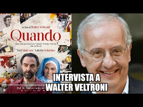 Intervista a Walter Veltroni per "Quando", film con Neri Marcorè e Valeria Solarino