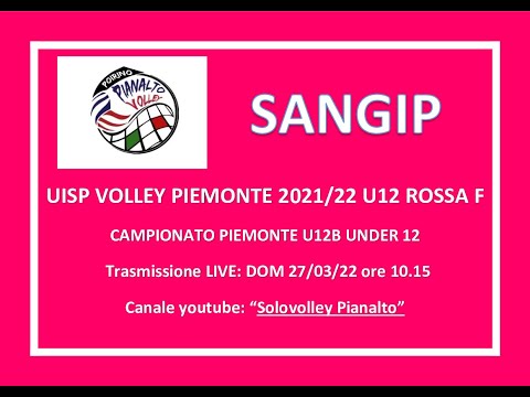 PIANALTO U12F ROSSA Poirino - SANGIP _ CAMPIONATO 21/22 UISP UNDER 12 F PIEMONTE