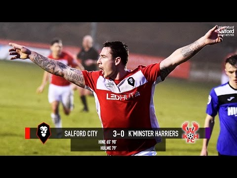Salford City 3-0 Kidderminster Harriers - National League North 07/01