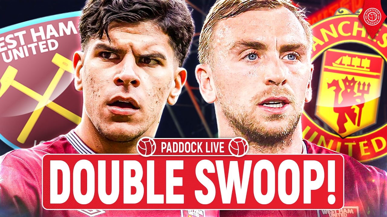 Manchester United Set For West Ham RAID! Bowen & Fernandes IN?! | Paddock LIVE