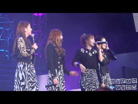 121013 4minute - Talk #2 (HR) @ KCON '12