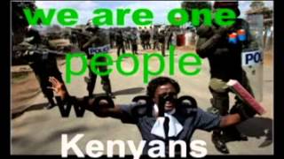 Kenya we are one...
