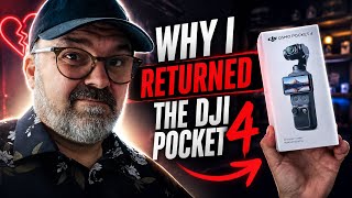 DJI Pocket 4 - its not that great