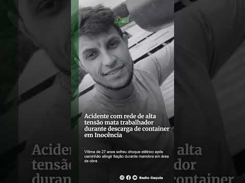 Tragédia em MS: Jovem morre eletrocutado em descarga de container #treslagoas #shorts