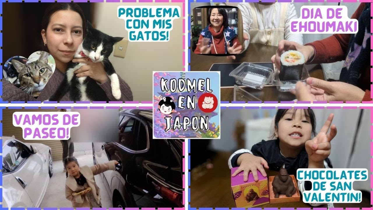 TENGO UN PROBLEMA CON MIS GATOS! NO SE QUE HACER!🐈🙀+DIA DE EHOUMAKI!👹🫘 TRADICION JAPONESA!🇯🇵