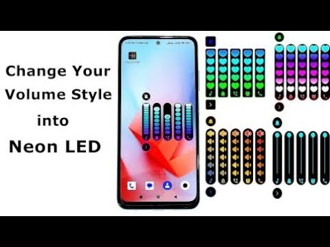 RGB Volume Styles - Customize your Volume Panel Slider 2023|| #volume #style #viral
