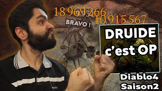Le DRUIDE qui PULVÉRISE la SAISON 2 de Diablo 4 !
