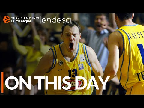 On This Day, May 1, 2004: Maccabi dominates championship game in Tel Aviv