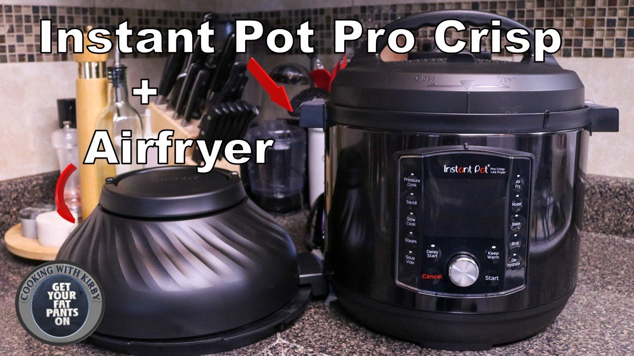 Instant Pot pro crisp + airfryer First Impression - Instant Pot Tutorial - How to use an Instant Pot