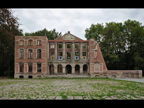 Ruiny zamku Kastel Van Messen w Belgii / warto zobaczyć #5 / Mesen Castle