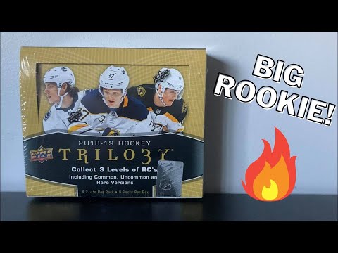 2018/19 Upper Deck Trilogy Hockey Hobby Box Break!