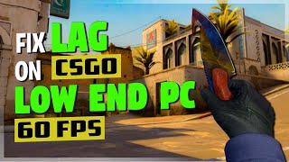 How to increase fps in CSGO without Graphics card ✅