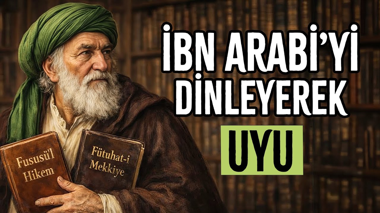 Uyurken İbn Arabi'nın 2.5 SAATLİK Başyapıtlarını Dinleyin! Akıl Dolu Tavsiyeler