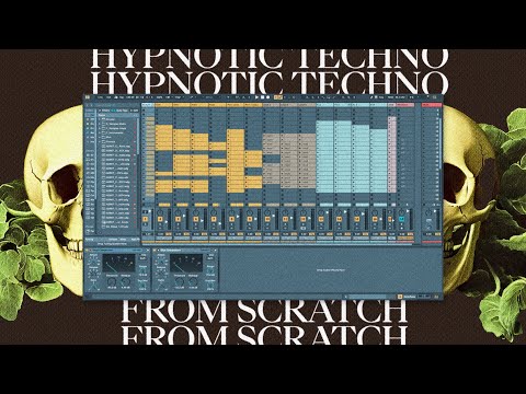 Full Hypnotic Techno track from Scratch (free project) [Ableton Techno Tutorial]