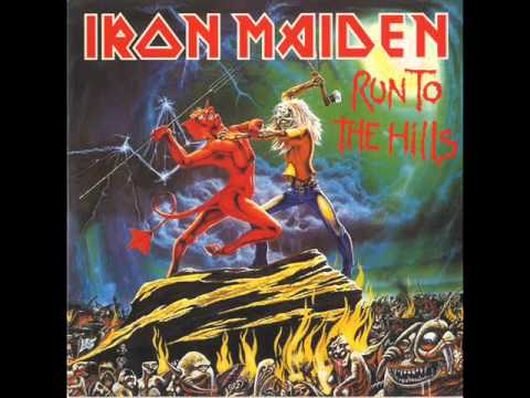 Iron Maiden - Run To The Hills (Lyrics)