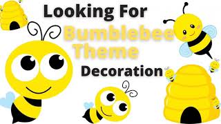 Bumble bee Theme Party decoration, balloon decoration ideas, balloon decoration, #birthdaymanao