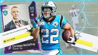 99 Christian McCaffrey LITERALLY Forces Rage Quits! (Madden 20 Ultimate Team)