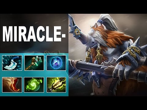 DOTA 2 MIRACLE - MAGNUS GAMEPLAY MMR 8000