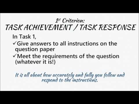 3.IELTSライティングの採点基準。高得点IELTSライティング（一般トレーニングモジュール