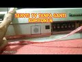 SOLUSI TV PANASONIC LAMPU BERKEDIP MERAH HIJAU