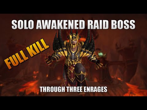 Awakened Echo of Neltharion Solo [World First!] (Full Kill)