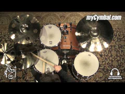 Sabian 16" HHX Evolution O-Zone Crash Cymbal - Brilliant - 840g - Shawn Zorn (11600XEB-1121715F)