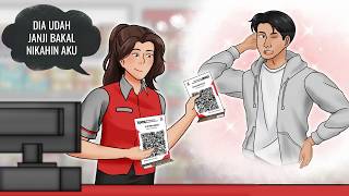 Download lagu SWEET PROMISE OF THE MOKONDO BOY - The Beautiful Cashier Dares to Exchange the Store's QRIS! - An... mp3