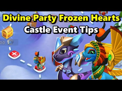 Divine Party FROZEN HEARTS Castle Event Begins! Get the New GAYO Dragon! - DML #1633
