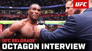 Michael Oliveira Octagon Interview | UFC Belgrade
