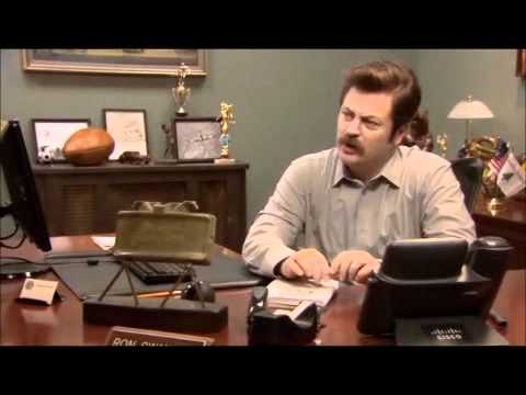 Ron Swanson finds out his ex wife may scupper the new park