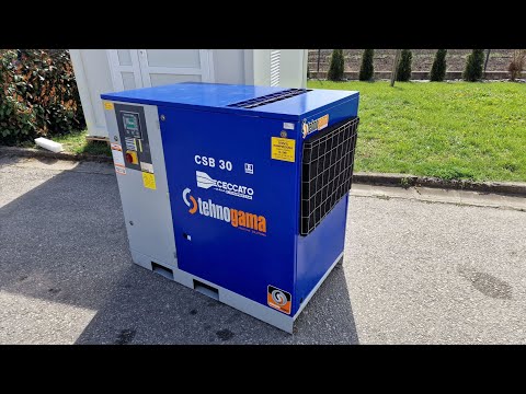 TEHNOGAMA d.o.o. Šimanovci  - Polovan vijčani kompresor CECCATO CSB 30 - 8 bara