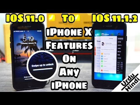 Get iPhone X features on Any iPhone from IOS 11.0 To 11.1.2 (Urdu-Hindi)