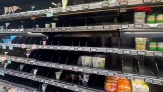 Scaffali vuoti nei supermercati in provincia di Caserta: lo sciopero degli autotrasportatori bloc...