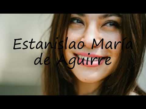 How to pronounce Estanislao María de Aguirre in English?