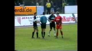 preview picture of video '9. Spieltag der NOFV-Oberliga Nordost-Süd 1999/2000: FSV Hoyerswerda gg. Bischofswerdaer FV 08 3:0'