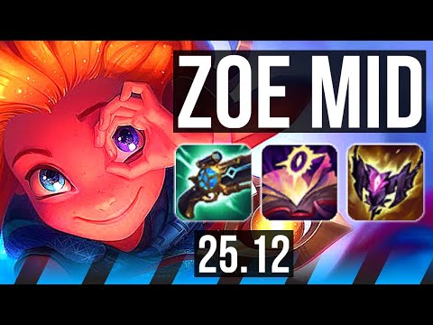 ZOE vs VLADIMIR (MID) | 7 solo kills, 66% winrate, 49k DMG, 19/4/16, Legendary | EUW Master | 25.12