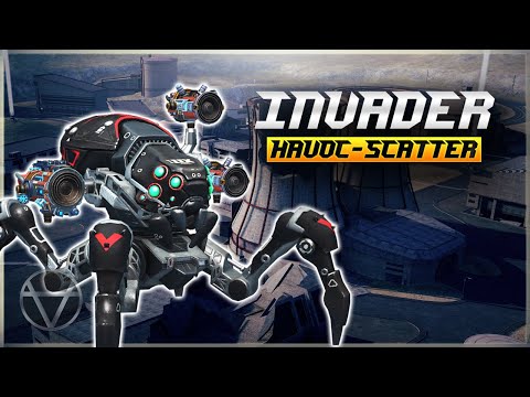 [WR] 🔥 Titanic Invader (w/ Havoc Scatter) - Gameplay | War Robots