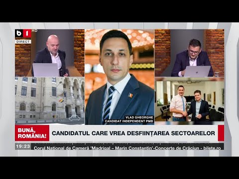 BUNĂ, ROMÂNIA! V.GHEORGHE VREA DESFIINȚAREA SECTOARELOR/CO-FONDATOAREA „DĂRUIEȘTE VIAȚĂ”,VICEPREMIER