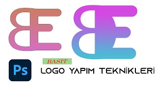 Photoshop Basit Logo Yapımı.Photoshop Dersleri.