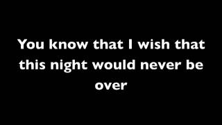 Adam Lambert - Never Close Our Eyes Lyrics