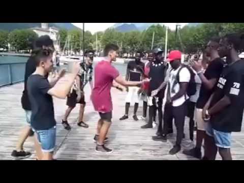 Zenci vs Beyaz Rap Kapışması