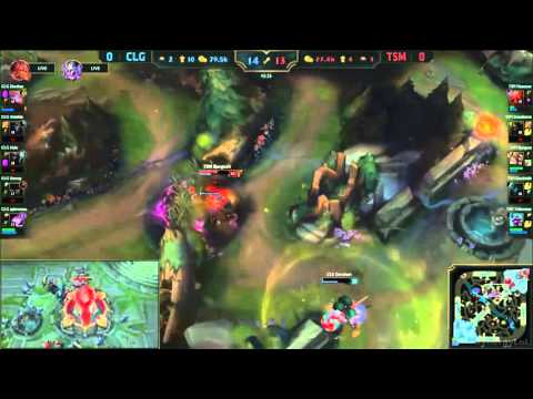 TSM vs CLG - Game 1 Winions - League of Legends