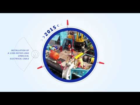 Floatgen, France's first offshore wind turbine