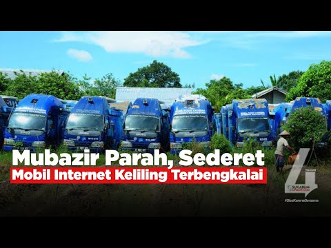 Video: Mubazir Parah, Sederet Mobil Internet Keliling Terbengkalai