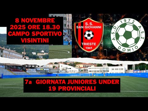 San Giovanni - Domio (6-0, Juniores Under 19 provinciali), la sintesi