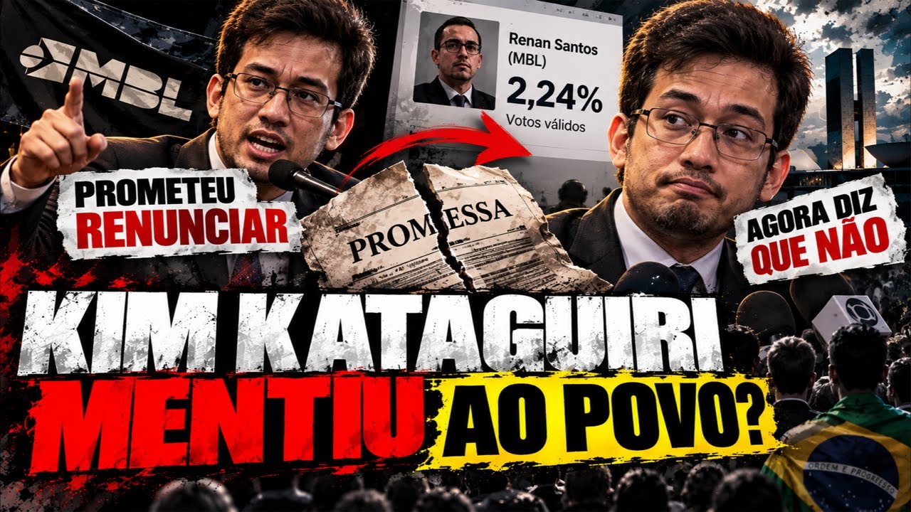 Kim Kataguiri odeia a honra